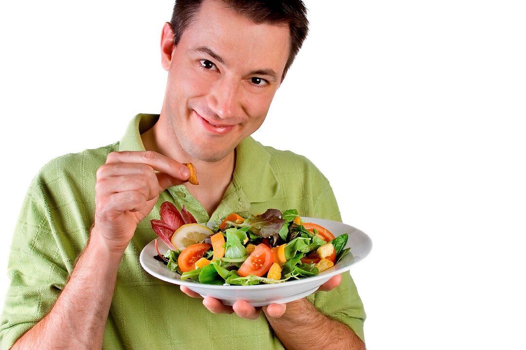 salad sayur pikeun potency
